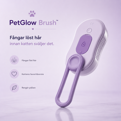 PetGlow Brush™ - Mindre Uppkräkt Päls För Din Kisse
